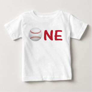 Baseball erstes Shirt zum Geburtstag mit Baseball