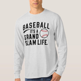 Baseball es ist ein großartiges Leben T-Shirt