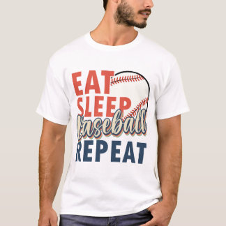 Baseball essen T-Shirt