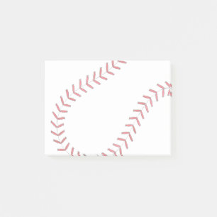 Baseball-Faden Post-it Klebezettel