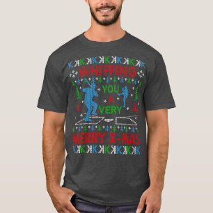 Baseball Fan Baseball Pitcher Funny Ugly Weihnacht T-Shirt