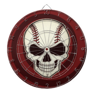 Baseball-Fan bis zum Tod Screwball-Grafiken Dartscheibe
