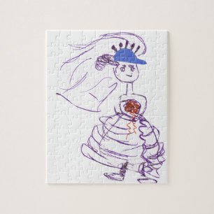 Baseball Fan Bride Puzzle