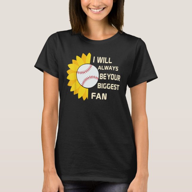 Baseball fan  for girlfriend boyfriend dad son mom T-Shirt (Vorderseite)