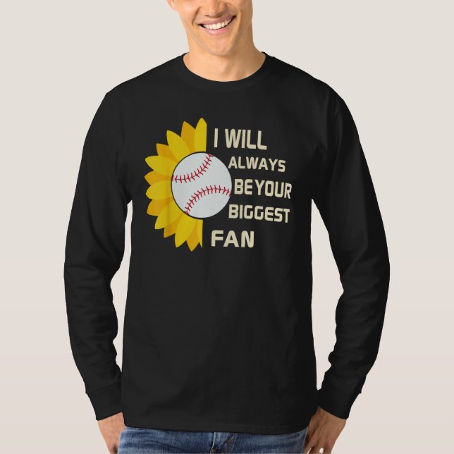 Baseball fan  for girlfriend boyfriend dad son mom T-Shirt (Vorderseite)