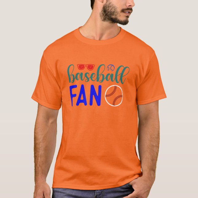 Baseball Fan T-Shirt (Vorderseite)