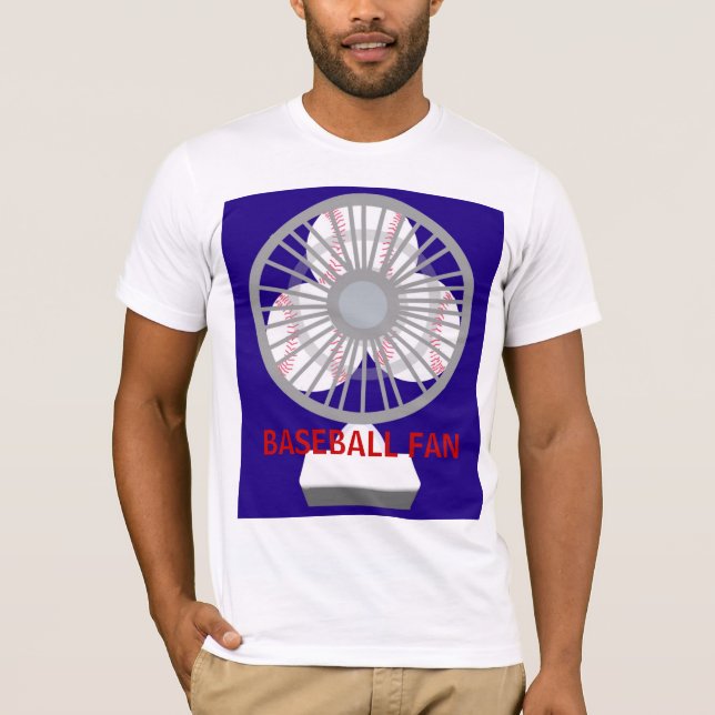 Baseball-Fan-T - Shirt (Vorderseite)