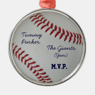 Baseball Fan-tastic_autograph-Stil Medaillon Ornament Aus Metall