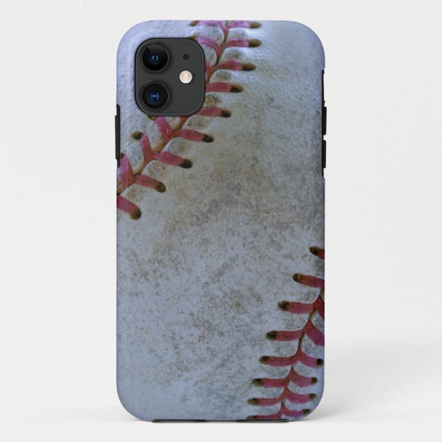 Baseball Fan-tastic_battered Ball Case-Mate iPhone Hülle (Rückseite)