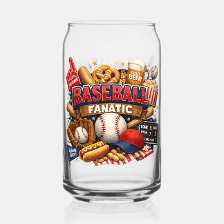 Baseball-Fanatiker Dosenglas