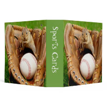 Baseball - FanChipmunk 2" Sport-Karten-Mappe