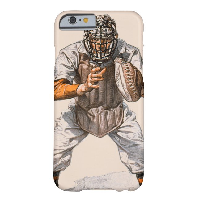 Baseball-Fänger Case-Mate iPhone Hülle (Rückseite)