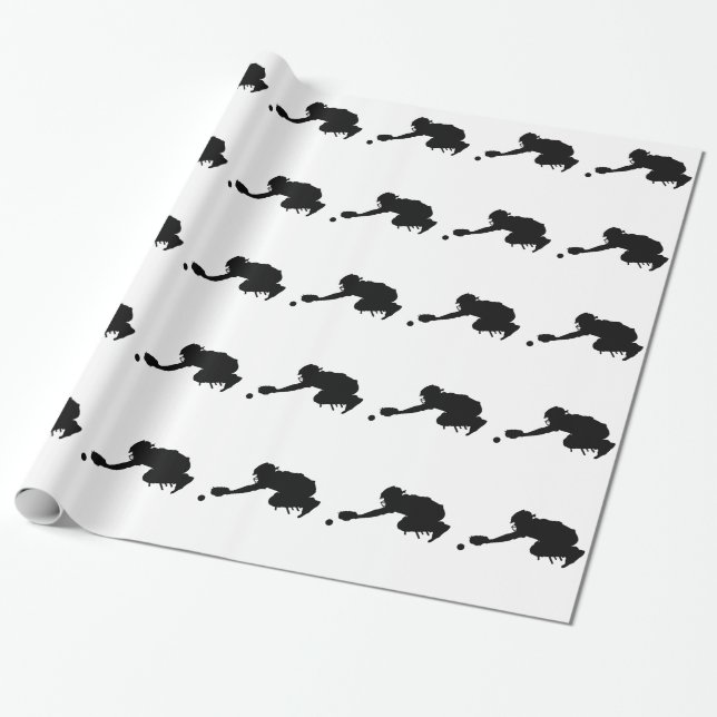 Baseball-Fänger Geschenkpapier (Ungerollt)