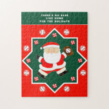 Baseball-Feiertags-Geschenke-Puzzle