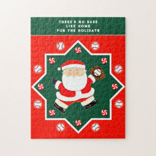 Baseball-Feiertags-Geschenke-Puzzle Puzzle