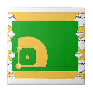 Baseball-Feld Fliese