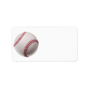 Baseball - fertigen Sie Adressaufkleber