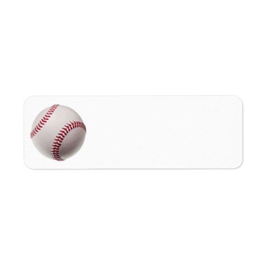 Baseball - fertigen Sie Rücksende Aufkleber