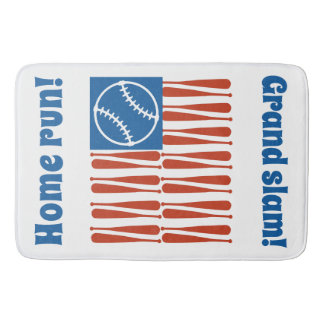 Baseball-Flagge Badematte