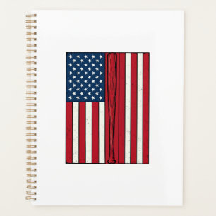 Baseball-Flagge Distressed Vintage Vektor Design_1 Planer