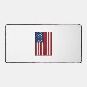 Baseball-Flagge Distressed Vintage Vektor Design_1 Schreibtischunterlage