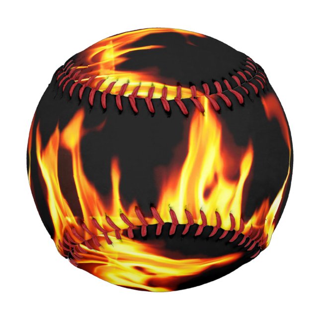 Baseball-Flaming Baseball (Vorderseite)