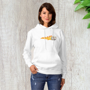 Baseball-Flaming Hoodie