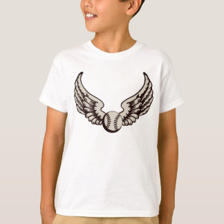 Baseball-Flying (Ball) für Baseball-Liebhaber T-Shirt