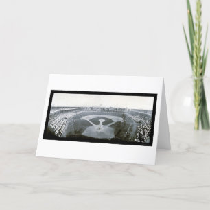 Baseball-Foto 1908 CUBs Giants Karte