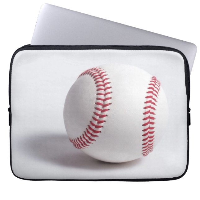 BASEBALL-FOTO GEDRUCKT LAPTOPSCHUTZHÜLLE (Vorderseite)