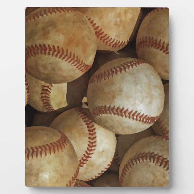 Baseball Fotoplatte (Vorderseite)