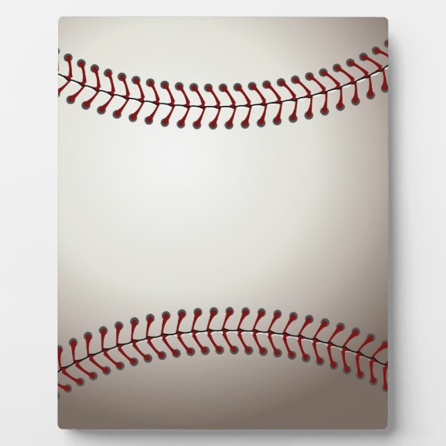 Baseball Fotoplatte (Vorderseite)