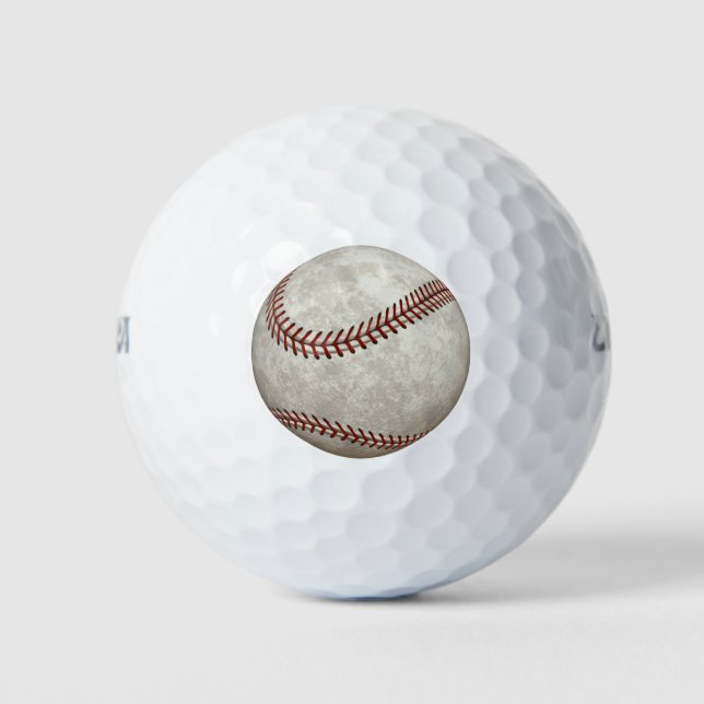Baseball Game American Past-time Sports Golfball (Vorderseite)