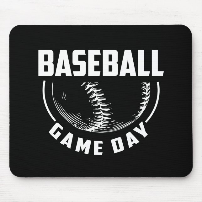 Baseball Game Day Mousepad (Vorne)