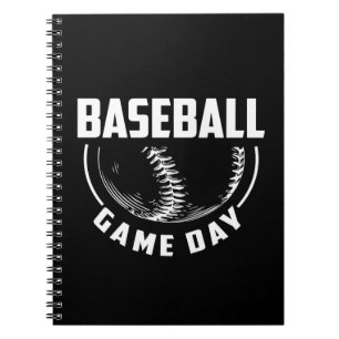 Baseball Game Day Notizblock