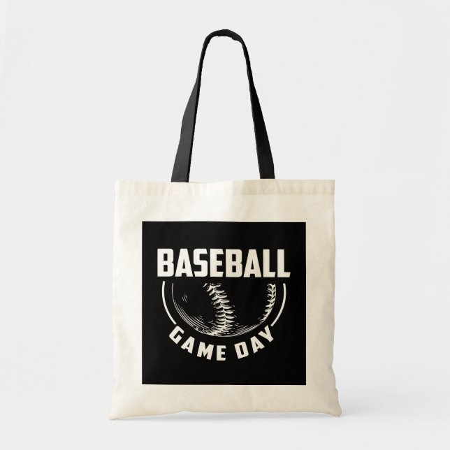 Baseball Game Day Tragetasche (Vorne)