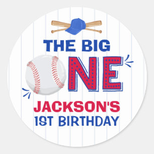 Baseball Gastgeschenk Tag Baseball Sticker Siegel