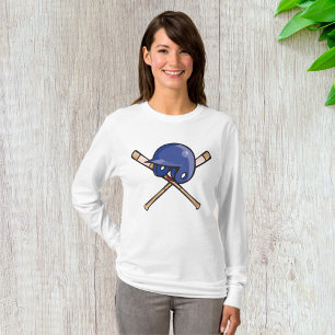 Baseball Gear Womens Long-Sleeve T-Shirt