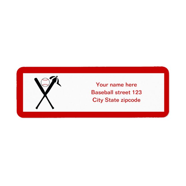 Baseball gekreuzte Fledermäuse und Kappe schwarz,  (Vorne)