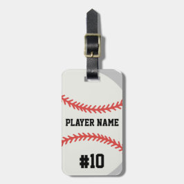 Baseball Gepäckanhänger