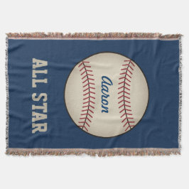 Baseball-Geschenk für personalisierte Jungen im Sc Decke