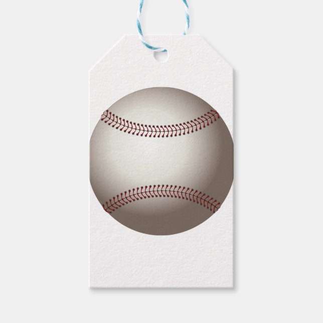Baseball Geschenkanhänger (Vorderseite)