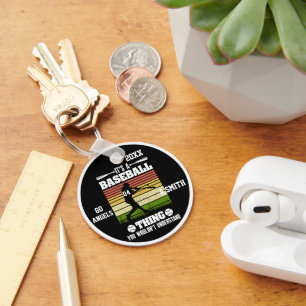 Baseball-Geschenke Es ist eine Baseball-Sache, die Schlüsselanhänger