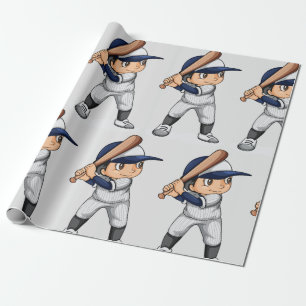 Baseball Geschenkpapier