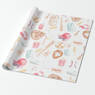 Baseball Geschenkpapier