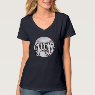 Baseball Gigi Baseball Fan Proud Baseball Grandma T-Shirt