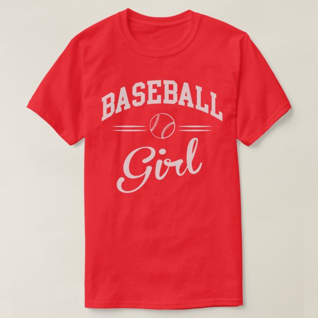 Baseball Girl T-Shirt (Design vorne)