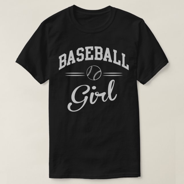 Baseball Girl T-Shirt (Design vorne)