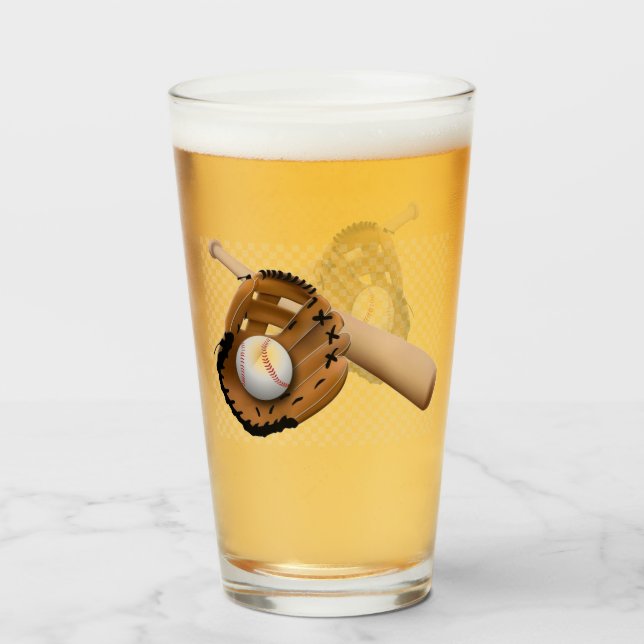 Baseball Glas (Vorne (Gefüllt))