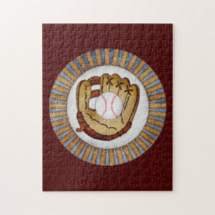 Baseball Glove Jigsaw Puzzle - Sportthemenspiele